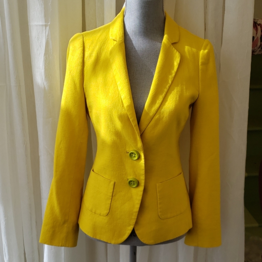 Kate Spade Yellow Blazer